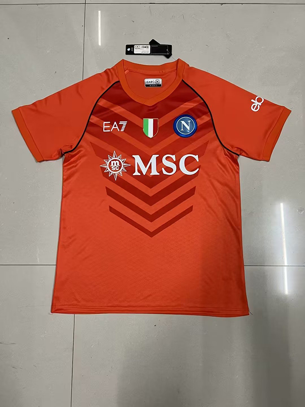 AAA Quality Napoli 23/24 GK Orange Soccer Jersey